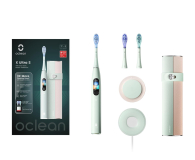 Oclean X Ultra miętowy + Etui + 3 końcówki - 1213226 - zdjęcie 1
